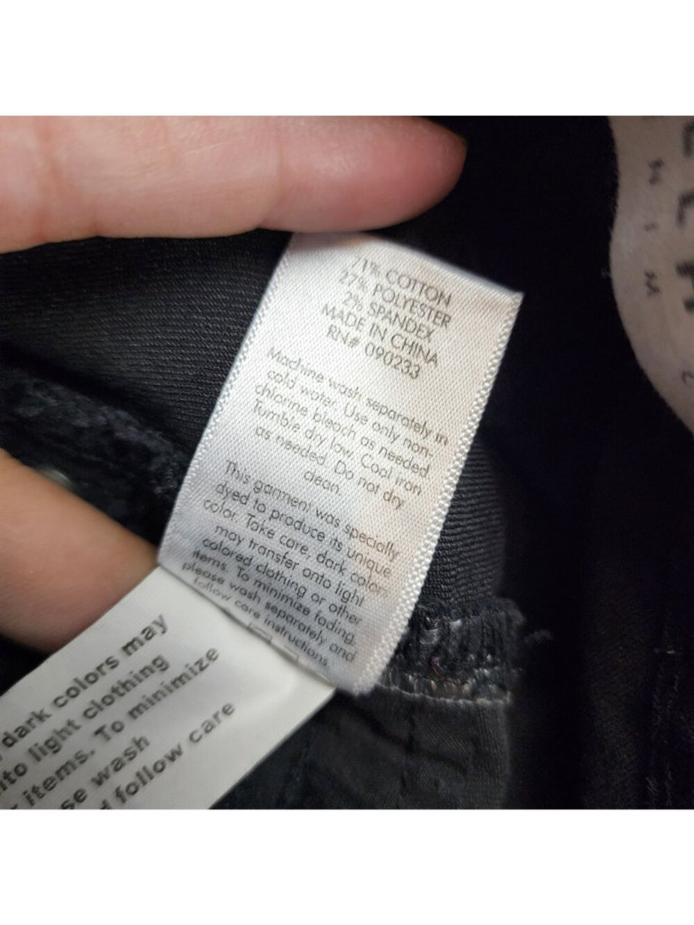 Bullhead Jeans Womens 26 Black Stretch Denim Skinniest Skinny - Picture 11 of 12